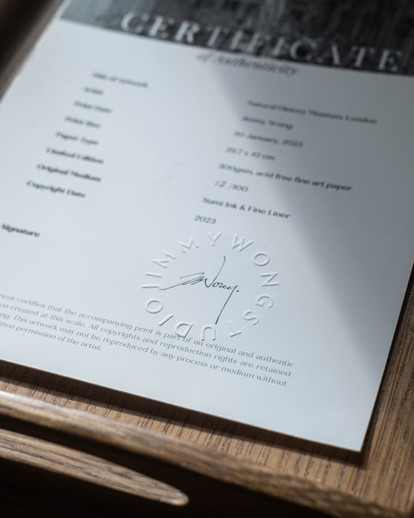 A View Through Stories - Original