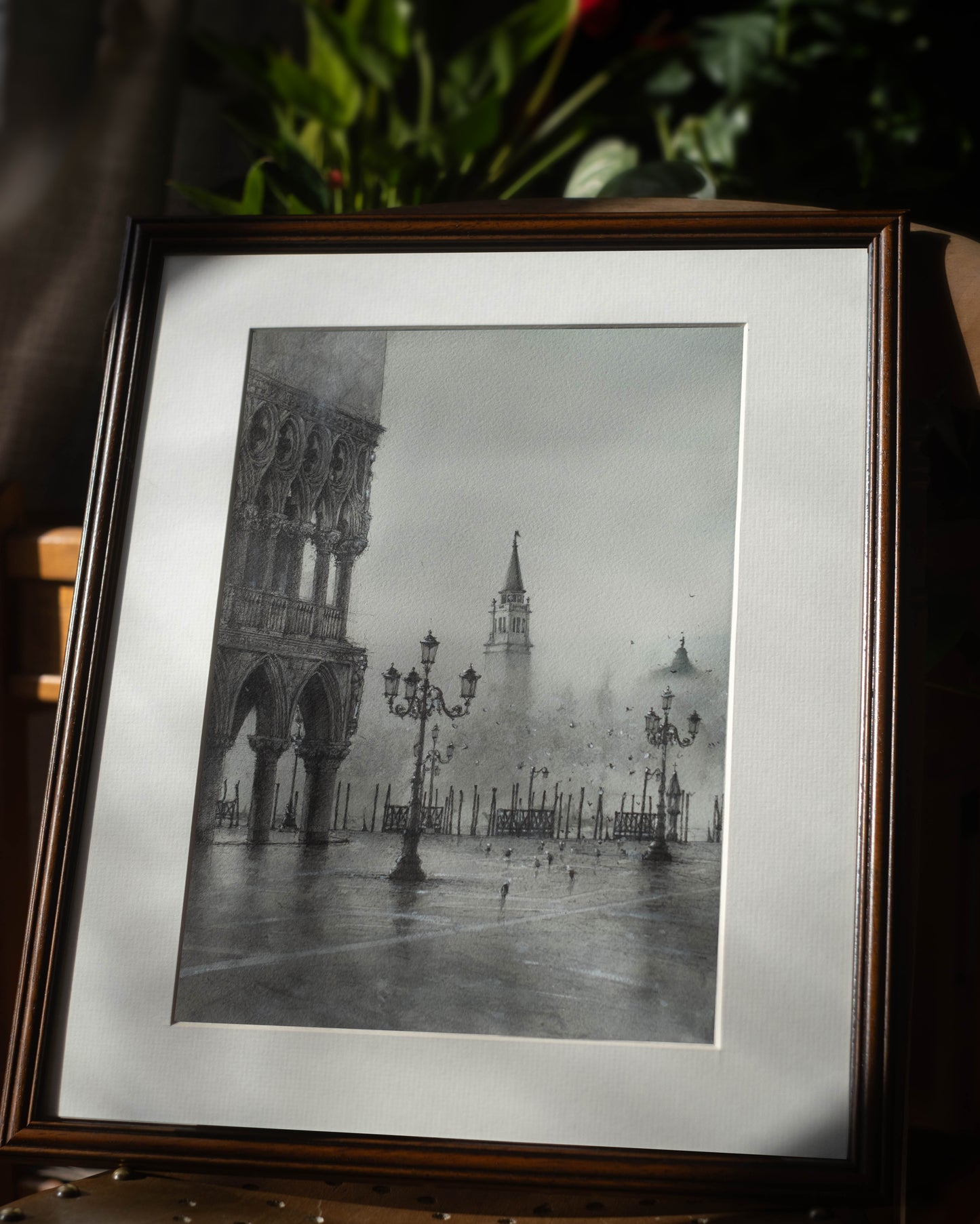 Silent Morning in Venice - Original