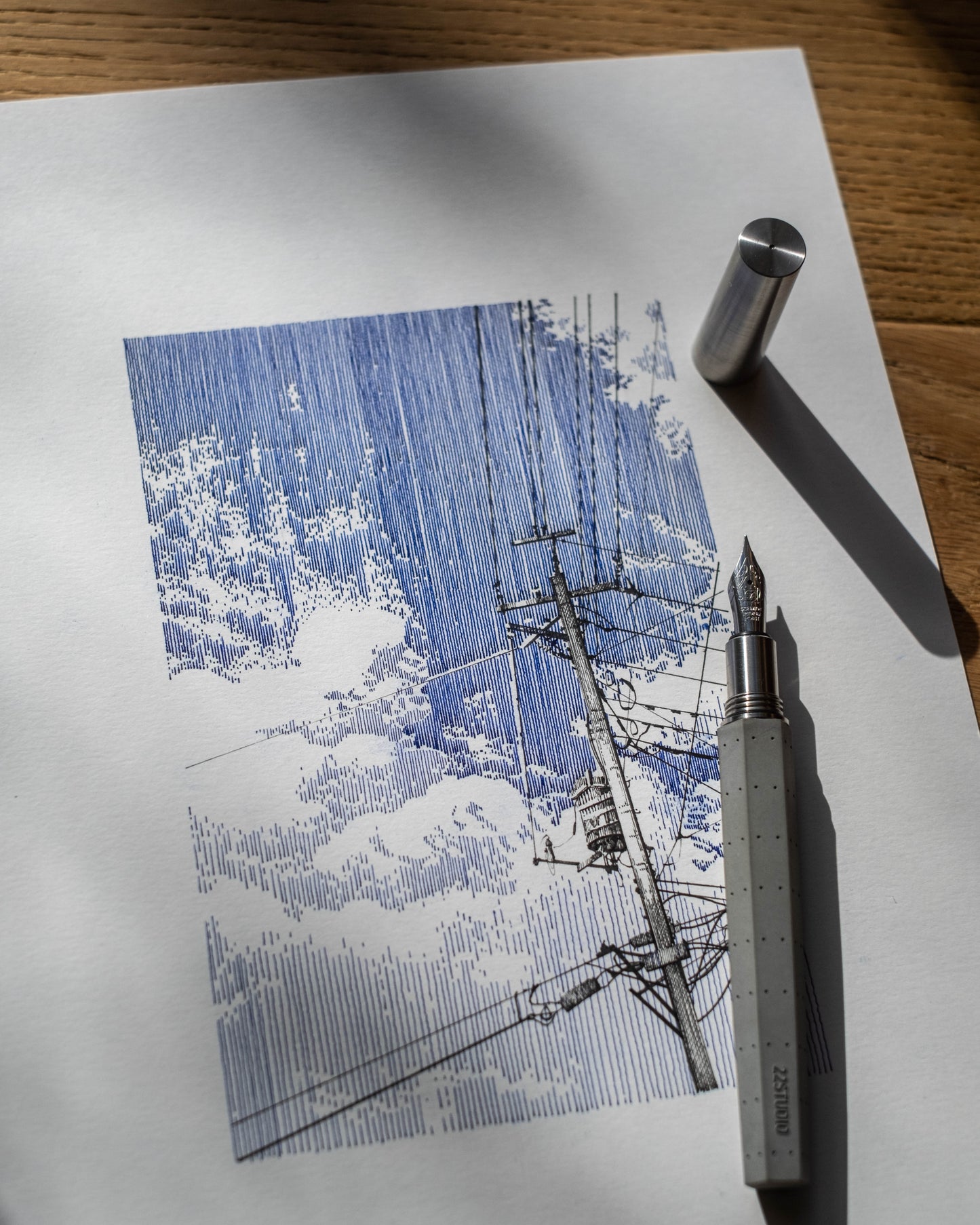 Tangled with Clouds - Original