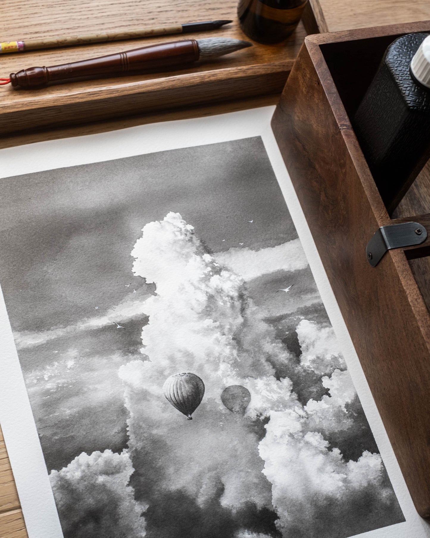 Soaring Above the Clouds - Original