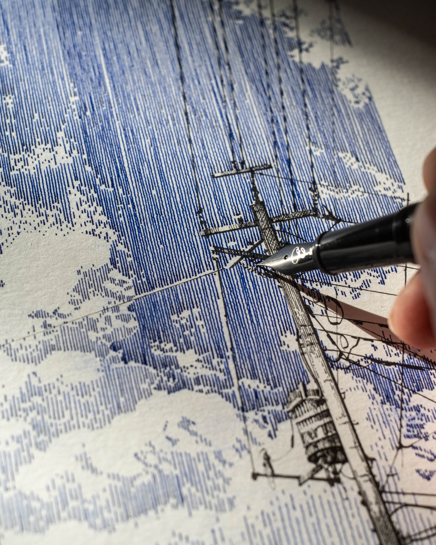 Tangled with Clouds - Original