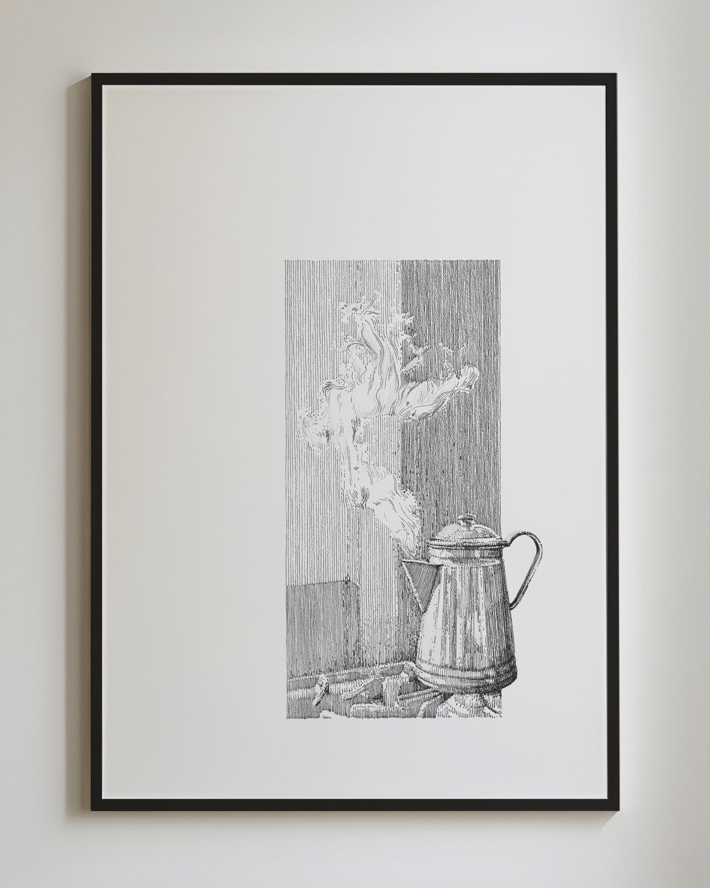 Tea pot - Original Original drawing
