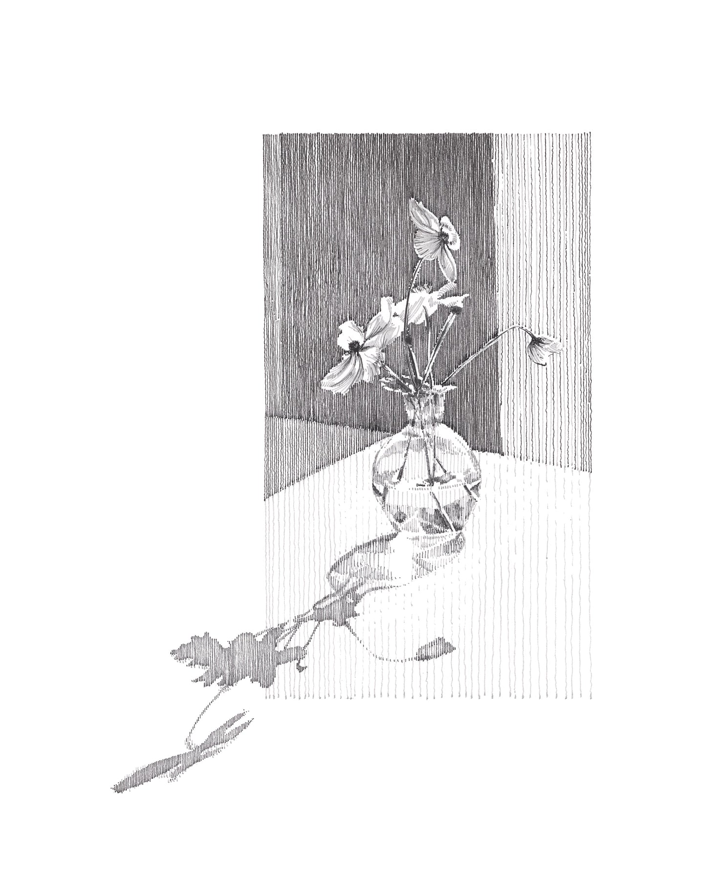 Vase - Original Original drawing