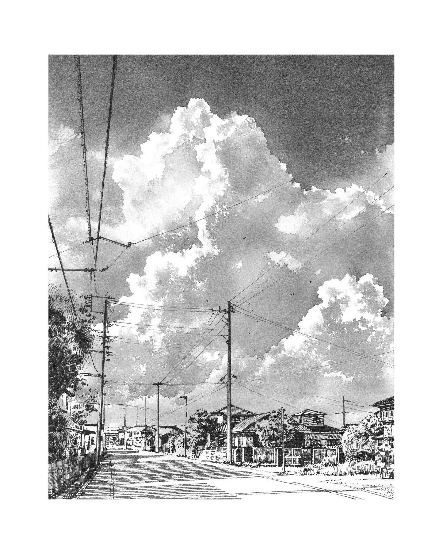 Street in Japan Prints