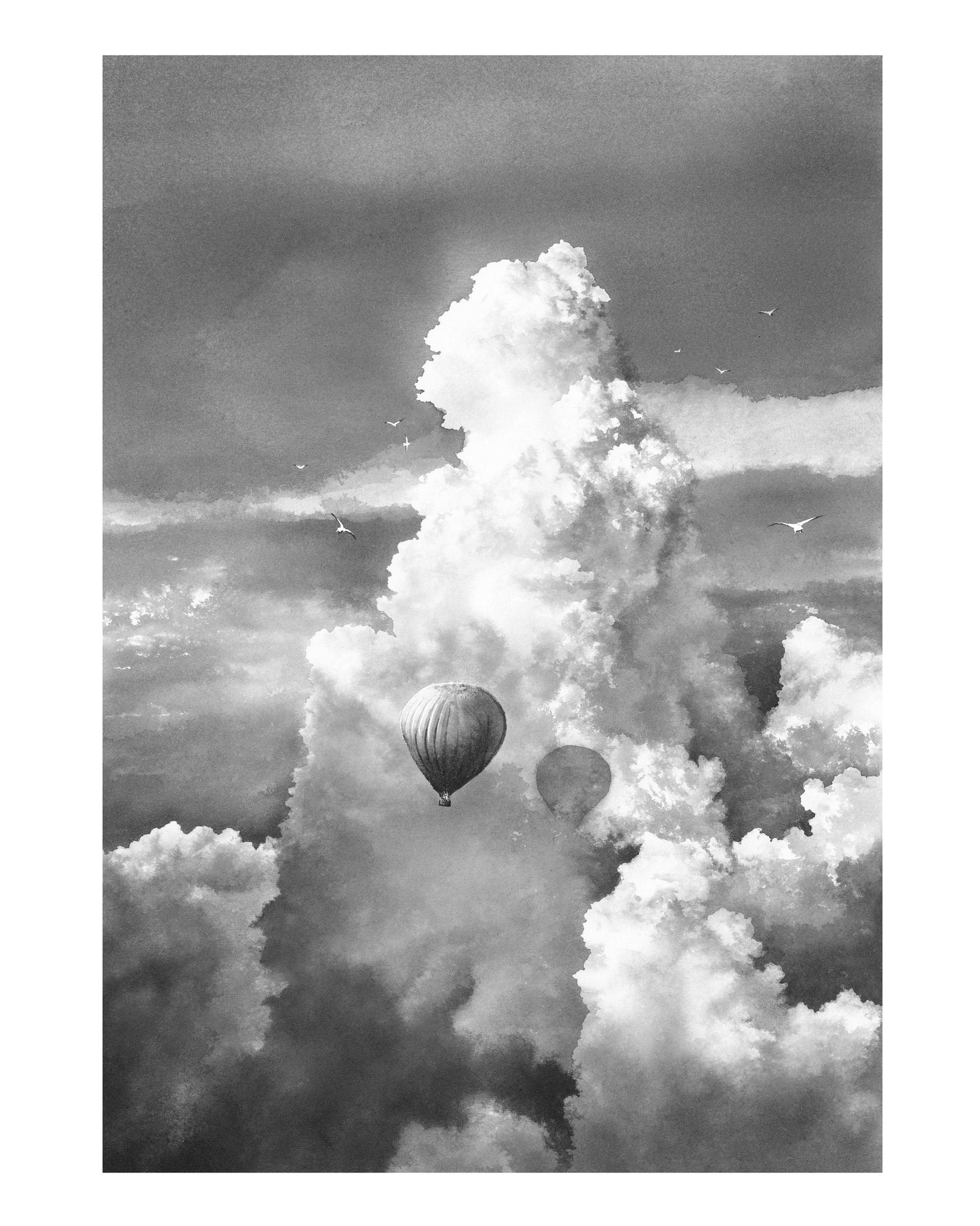 Hot air balloon Prints