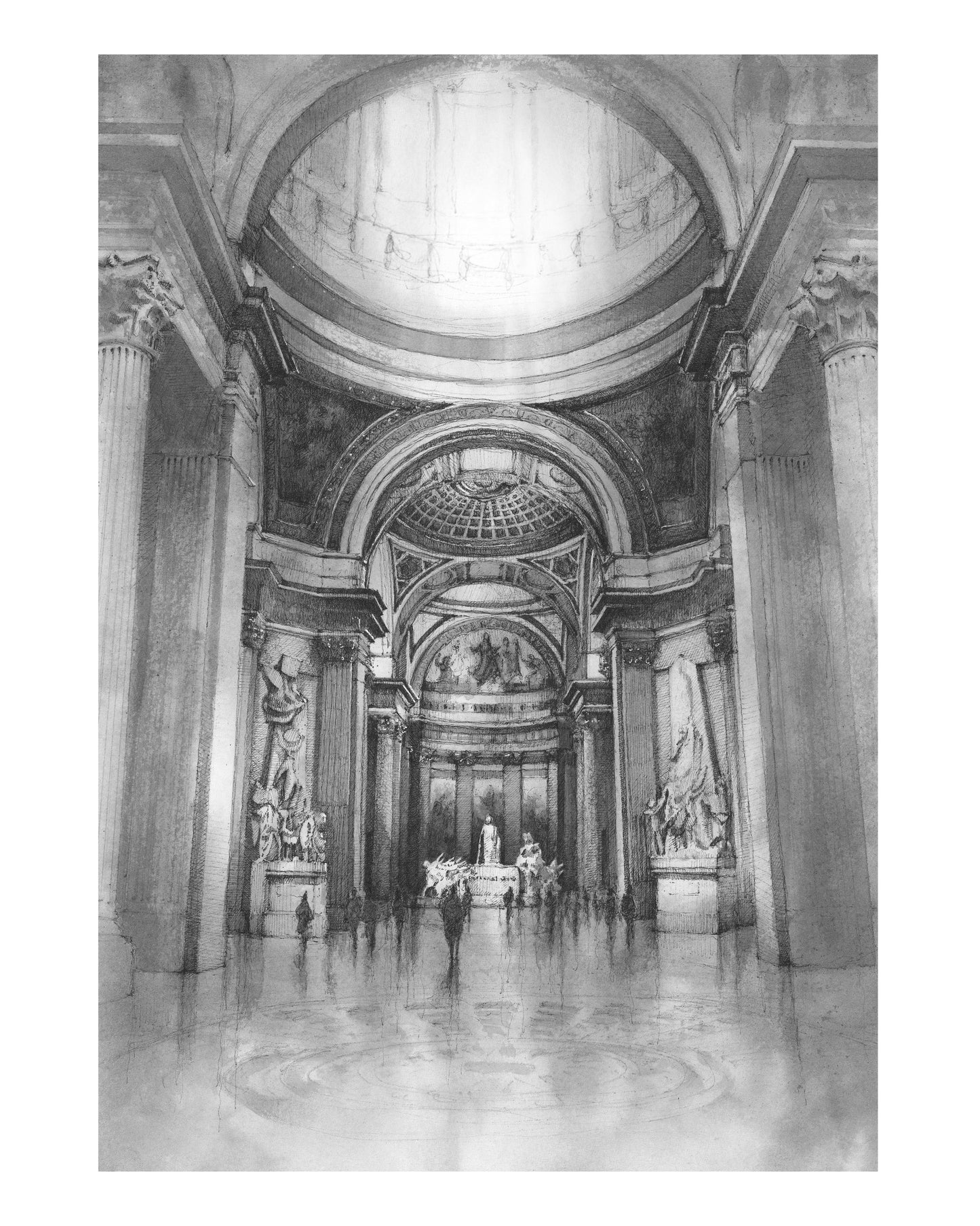 The Panthéon Paris Prints