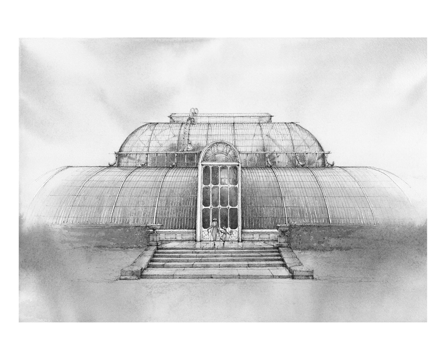 Kew Garden Palm House London Prints