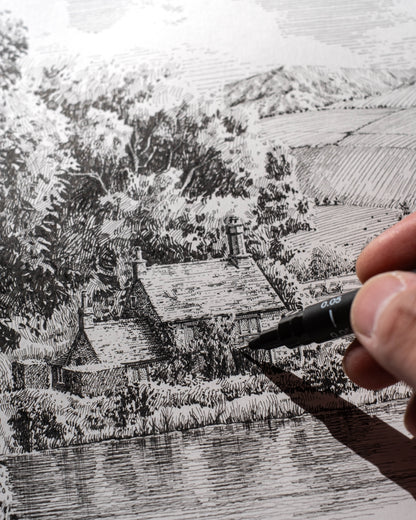 Cottage by the River, Wiltshire - Original