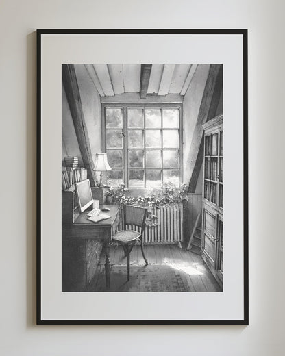 Cosy corner- Original Original drawing