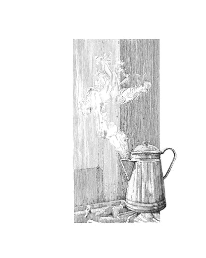 Tea pot - Original Original drawing