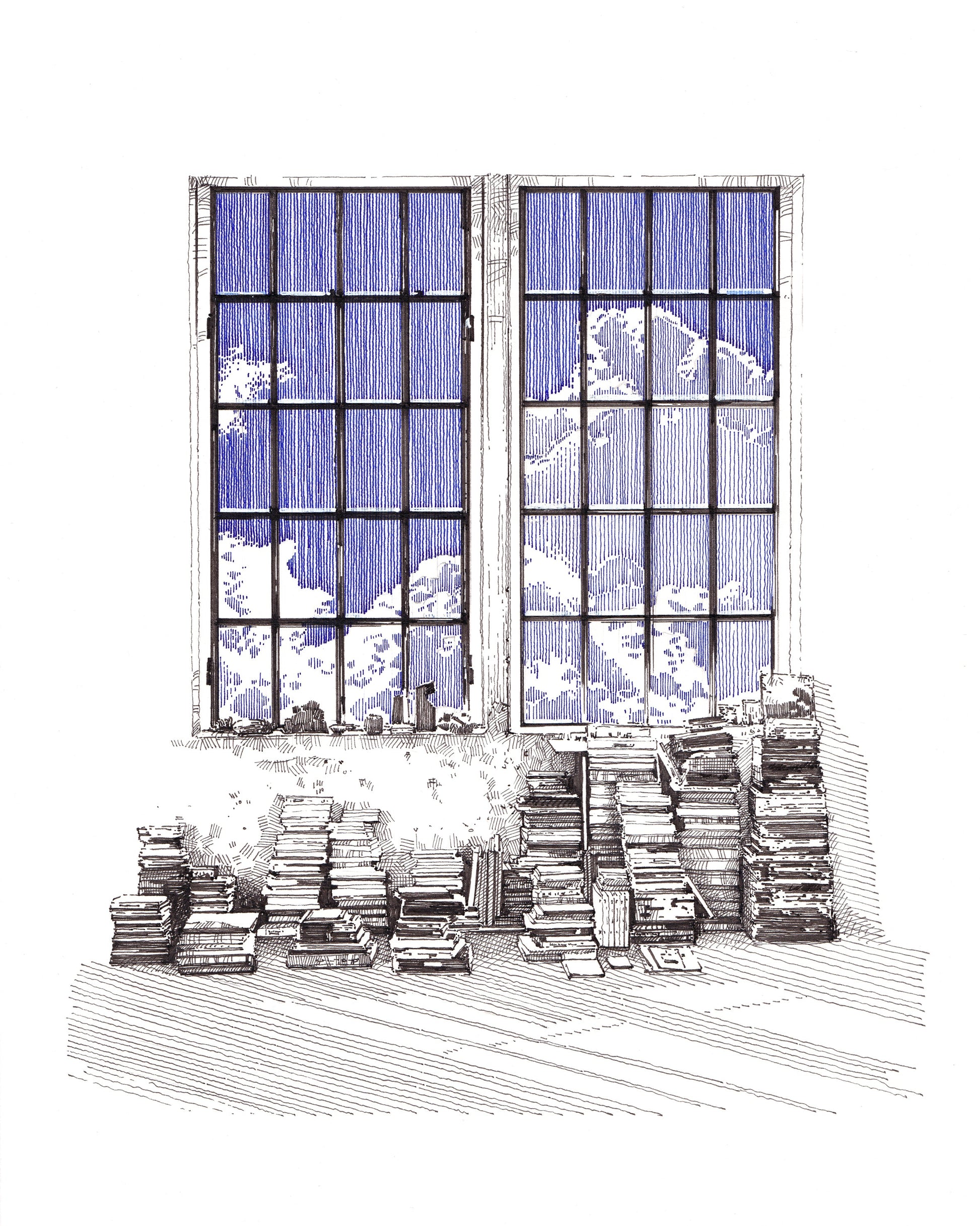 By the window Prints